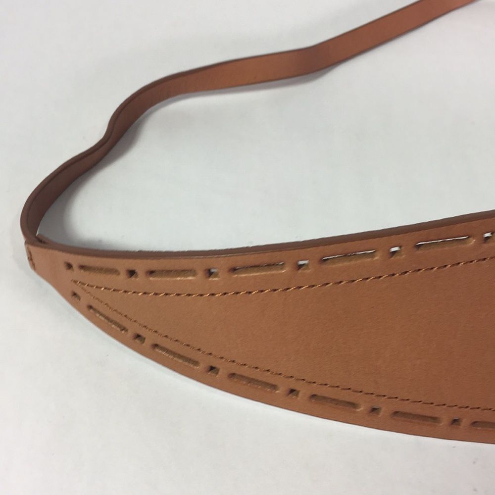 Banana Republic Tan Leather Decorative Waist Belt - Picture 8 of 8
